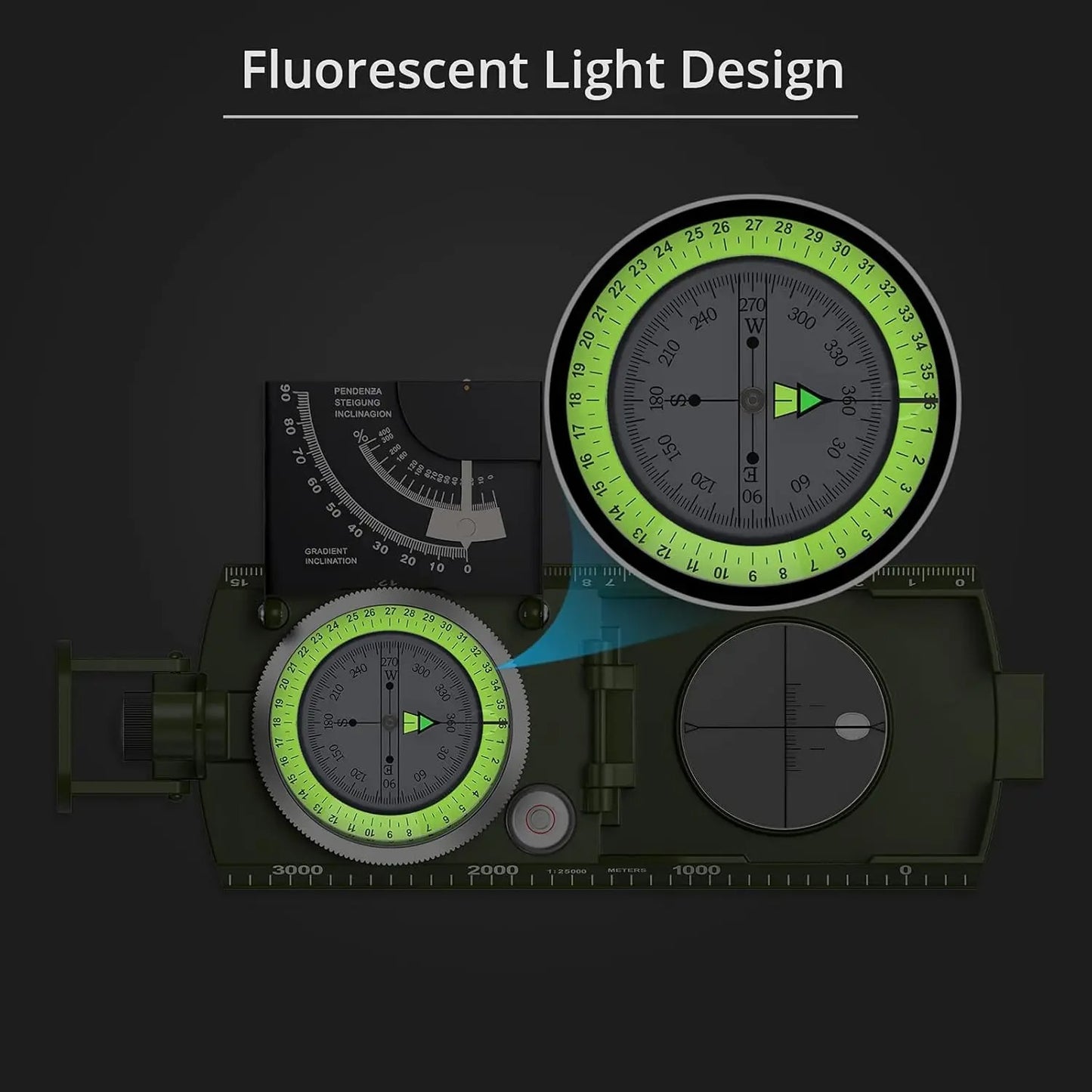 Military-Grade Tactical Compass – Precision Navigation Built for the Wild