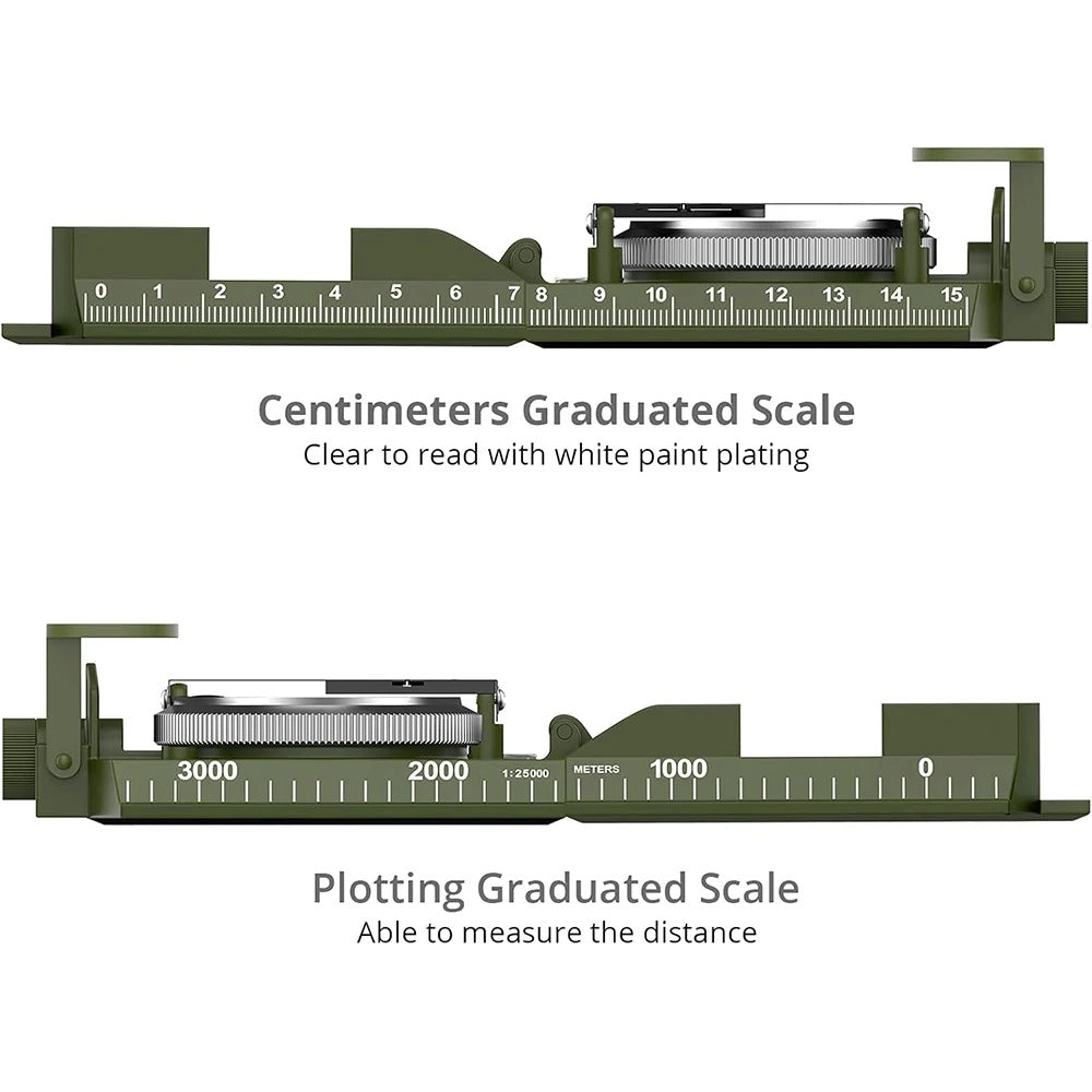 Military-Grade Tactical Compass – Precision Navigation Built for the Wild