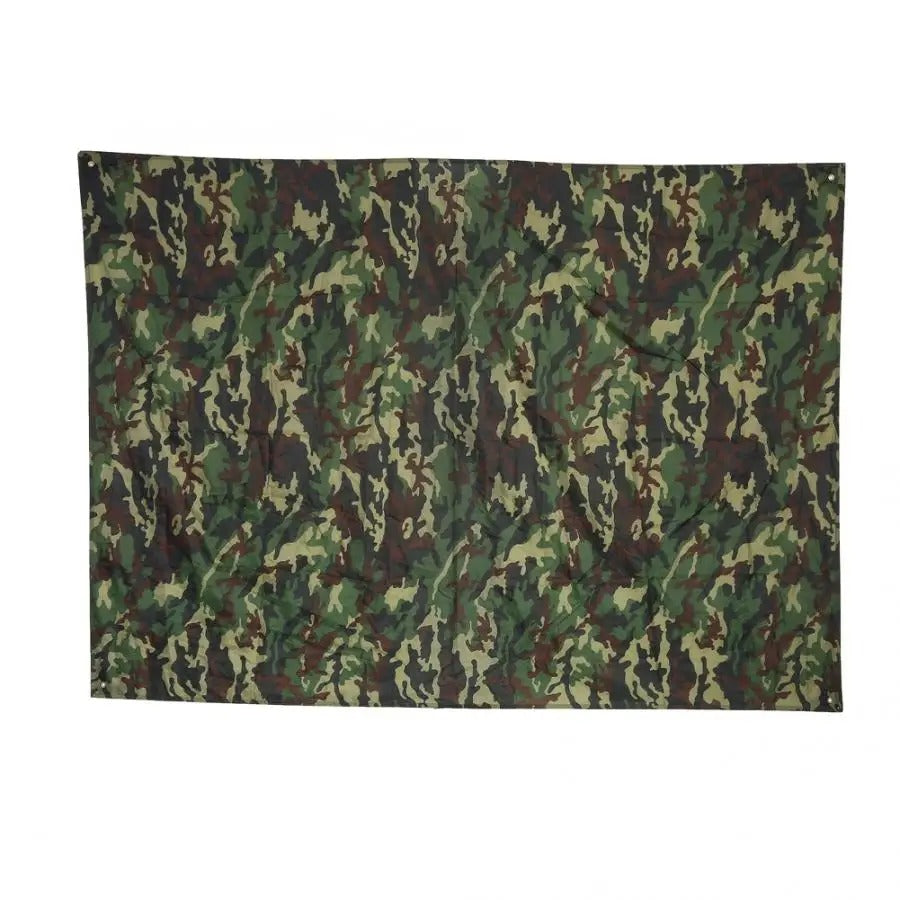 Camouflage Ultralight Camping Tarp – Waterproof Sun & Rain Shelter