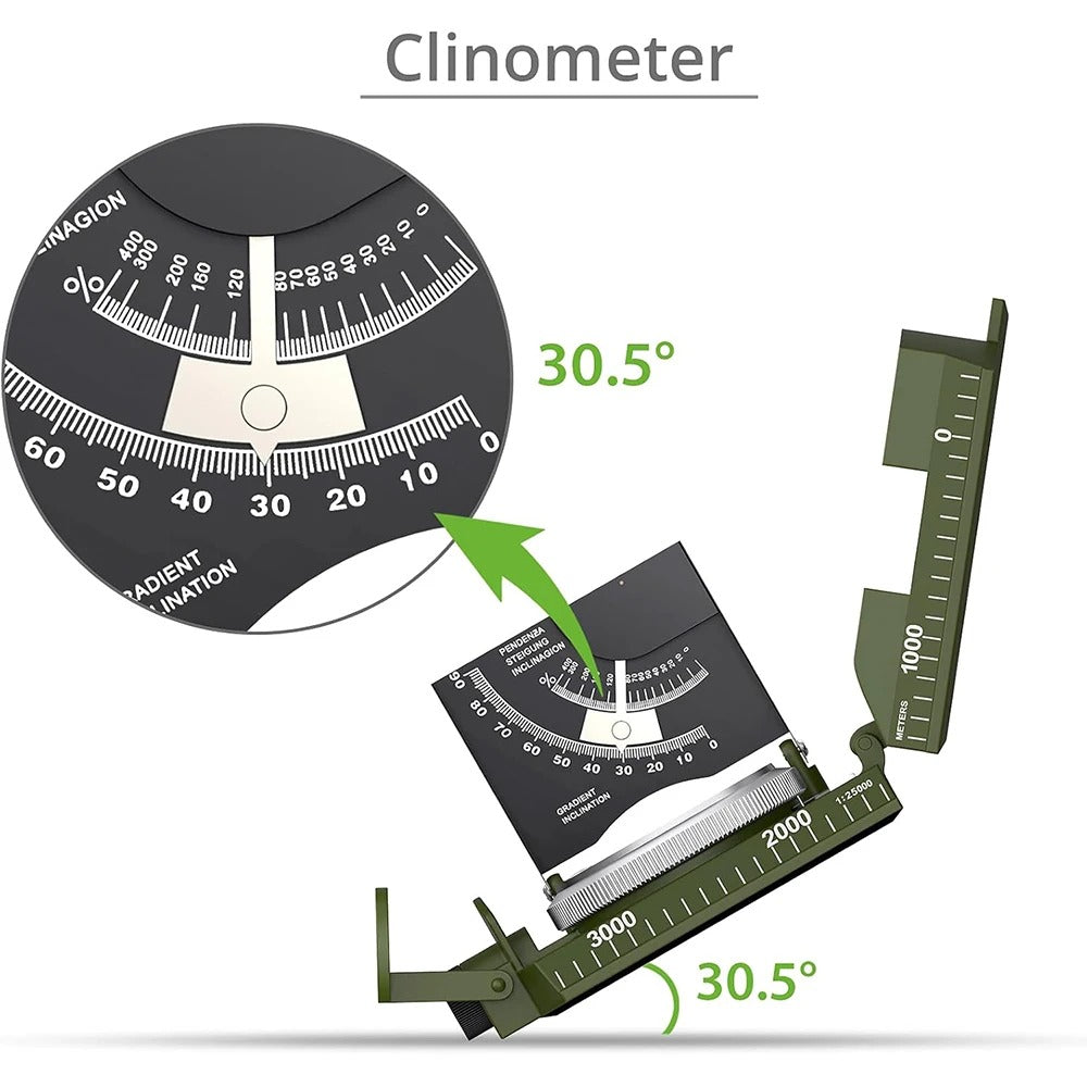 Military-Grade Tactical Compass – Precision Navigation Built for the Wild