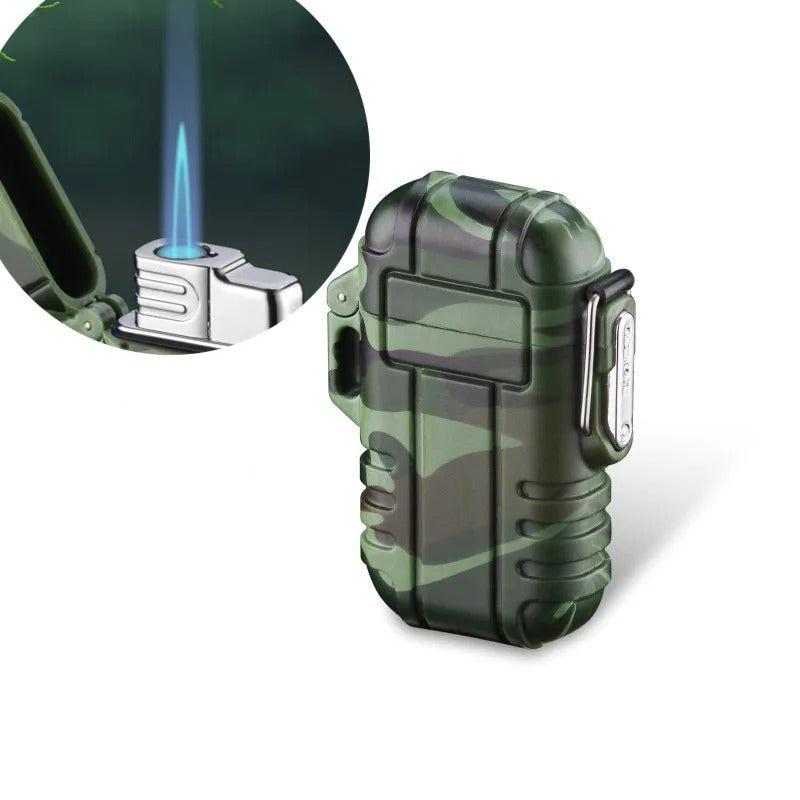 Waterproof Outdoor Gas Lighter – Windproof Survival Tool