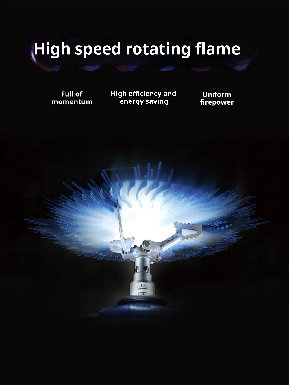 BRS-3000T Ultralight Titanium Gas Stove – Mini Camping Burner for Survival, Backpacking & Bushcraft