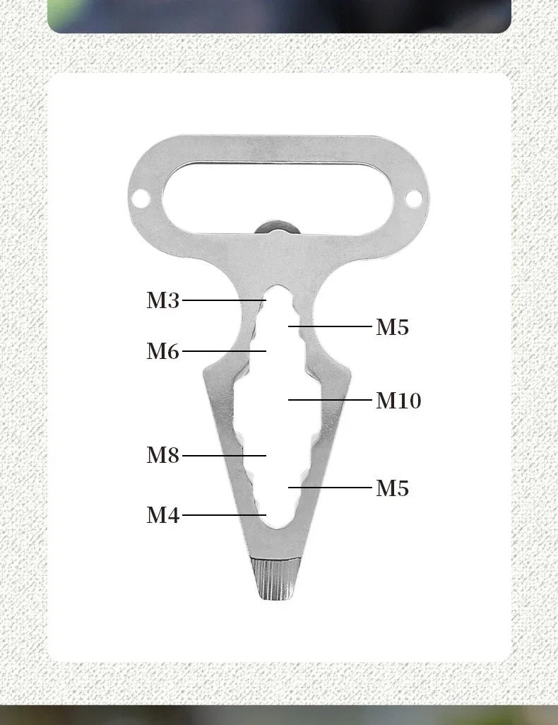 EDC Wrench Tool – Everyday Function. Emergency Ready.