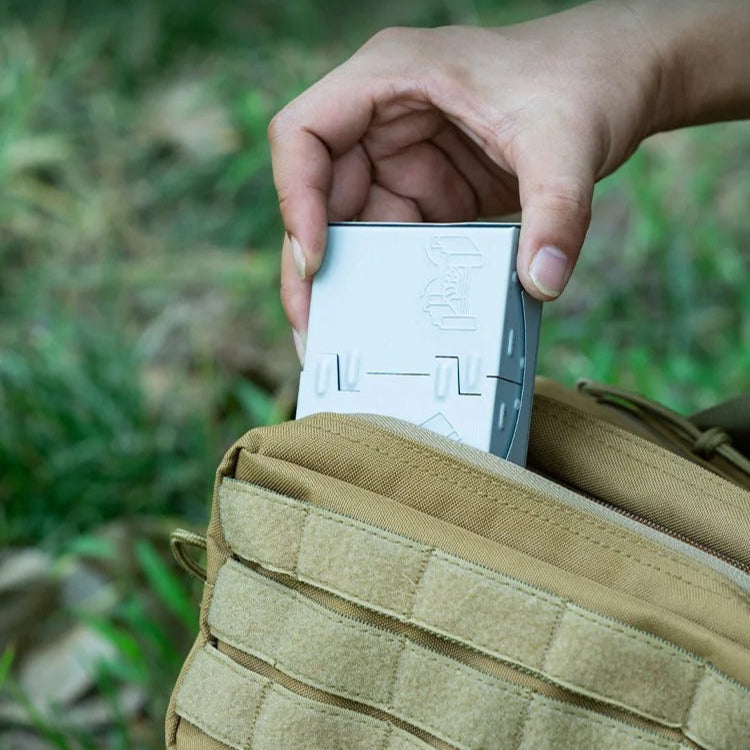 Compact Solid Fuel Camping Stove – Foldable, Lightweight Outdoor Cooker