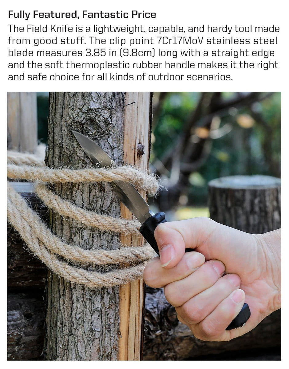 SOG FK1001-CP Field Knife – Rugged Fixed Blade for Survival & Bushcraft