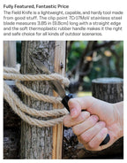 SOG FK1001-CP Field Knife – Rugged Fixed Blade for Survival & Bushcraft