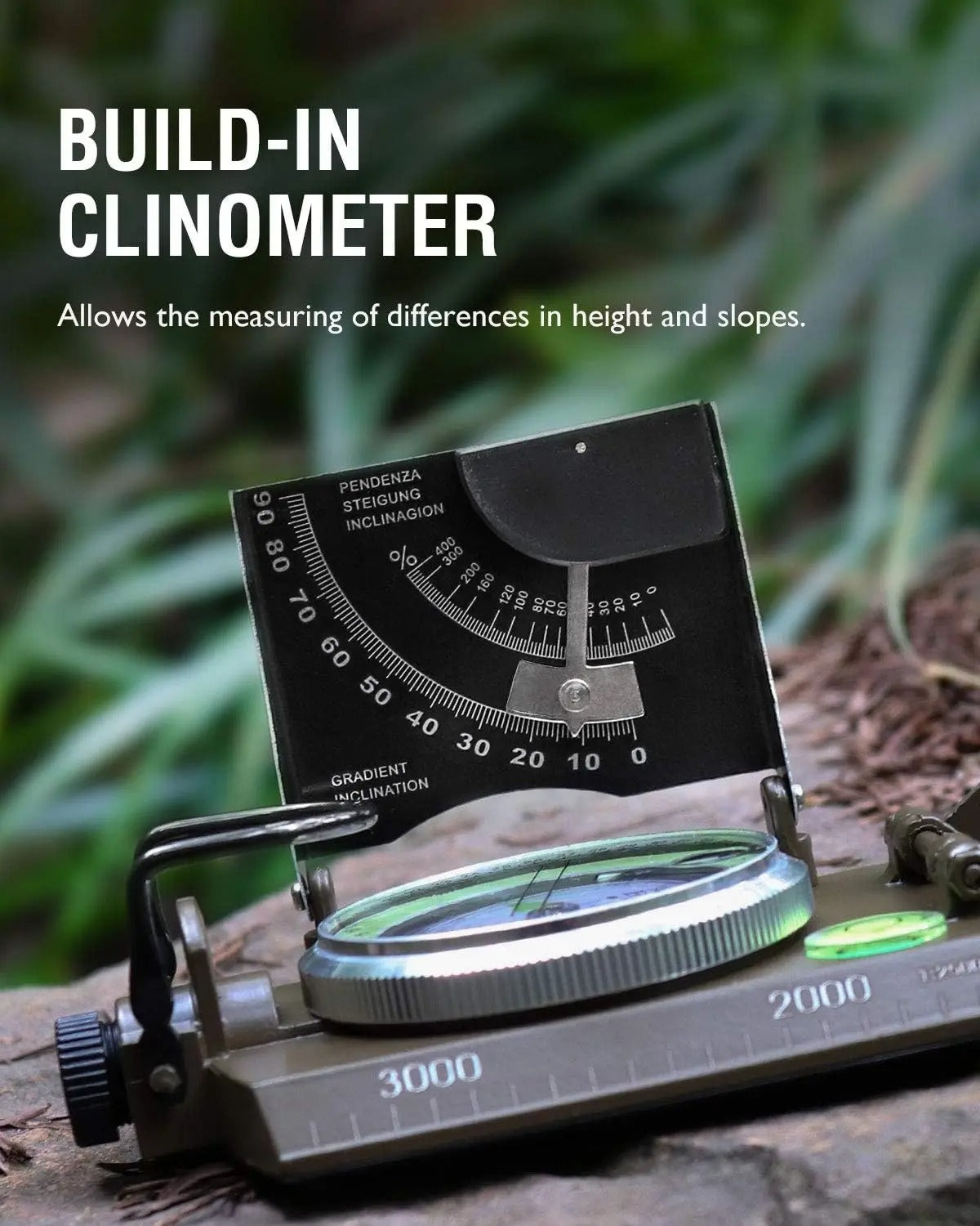 Military-Grade Tactical Compass – Precision Navigation Built for the Wild