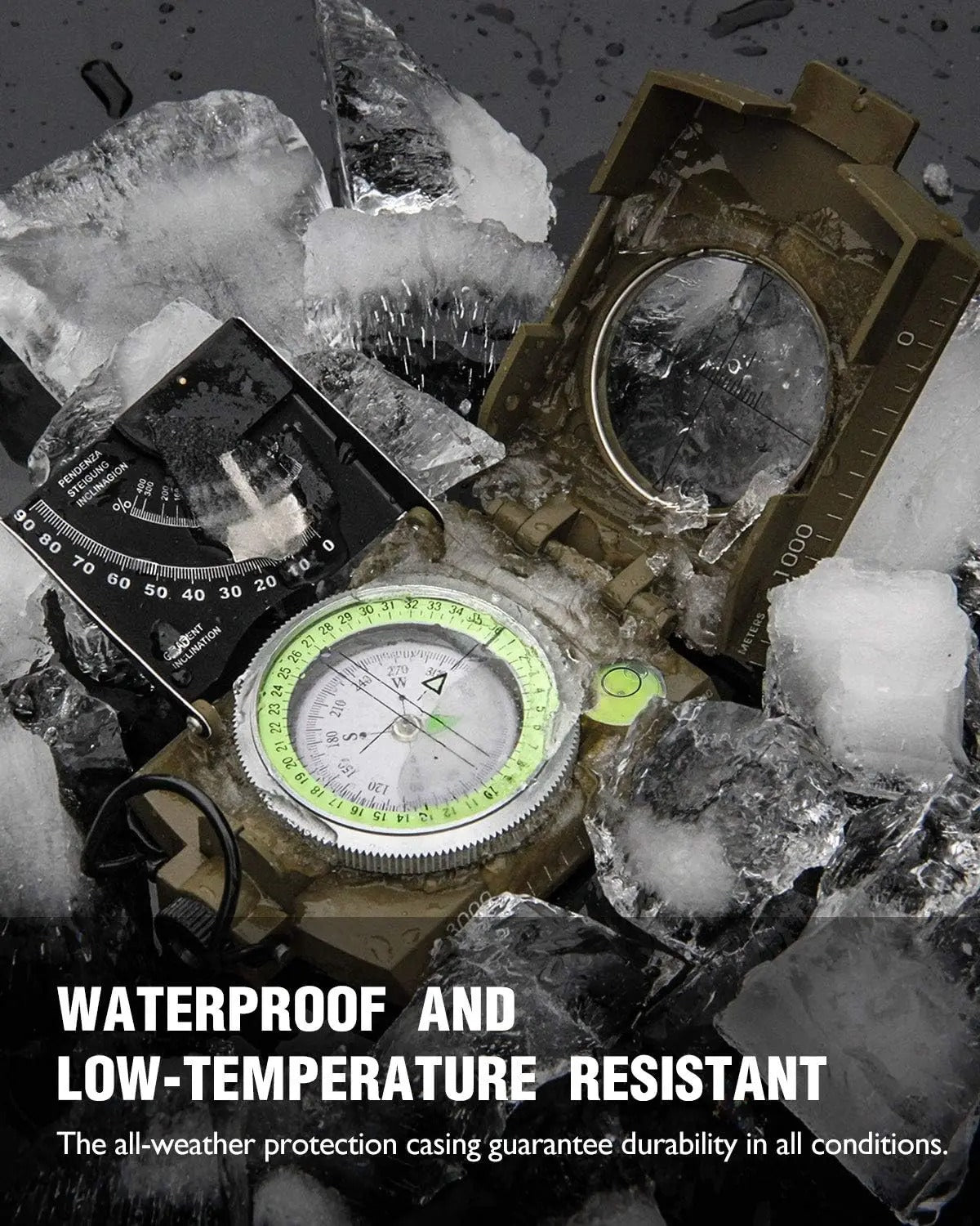 Military-Grade Tactical Compass – Precision Navigation Built for the Wild
