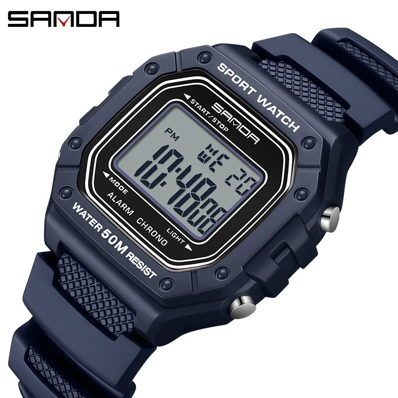 SANDA 2156 Tactical Digital Watch – Built for the Field. Ready for Anything.