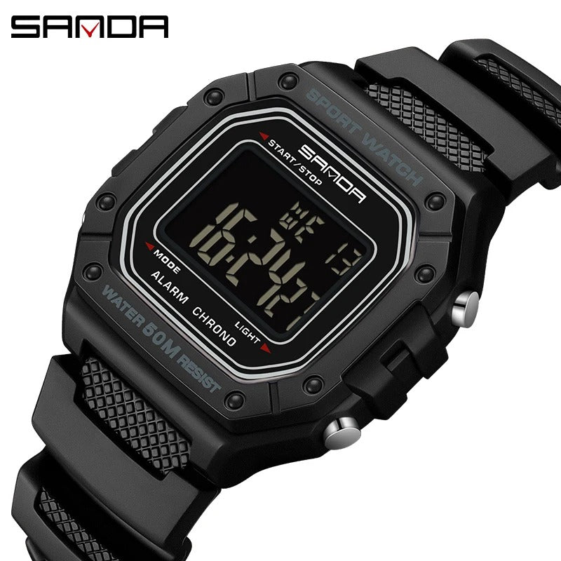 SANDA 2156 Tactical Digital Watch – Built for the Field. Ready for Anything.