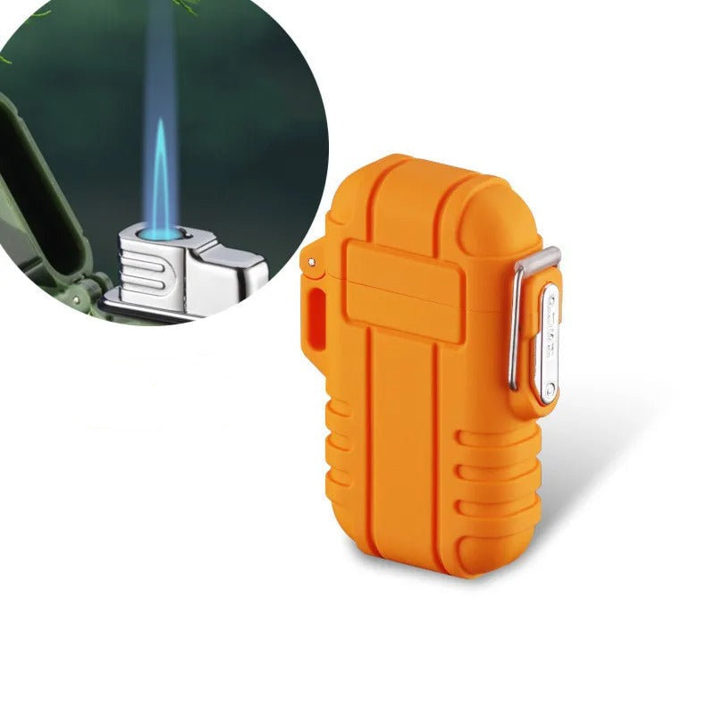 Waterproof Outdoor Gas Lighter – Windproof Survival Tool