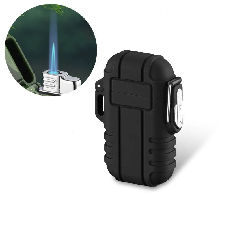 Waterproof Outdoor Gas Lighter – Windproof Survival Tool