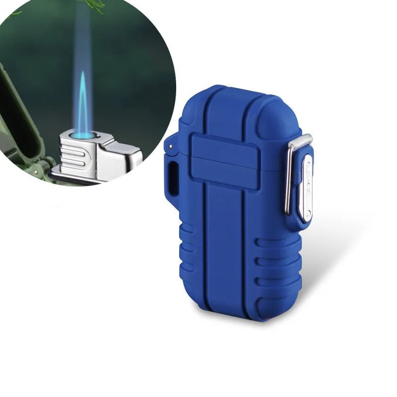Waterproof Outdoor Gas Lighter – Windproof Survival Tool