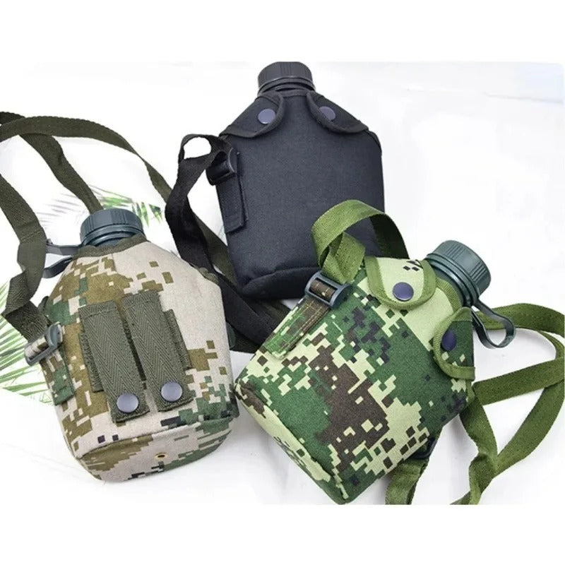 1L Military Canteen Aluminum MOLLE Utility Pouch