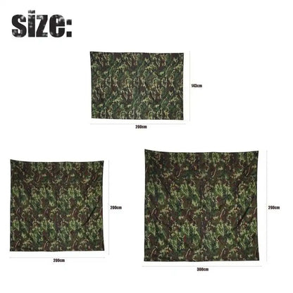 Camouflage Ultralight Camping Tarp – Waterproof Sun & Rain Shelter