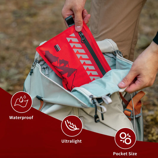RHINO RESCUE – Compact first aid kit – Waterproof, ultralight & versatile for outdoor, travel, car & everyday use