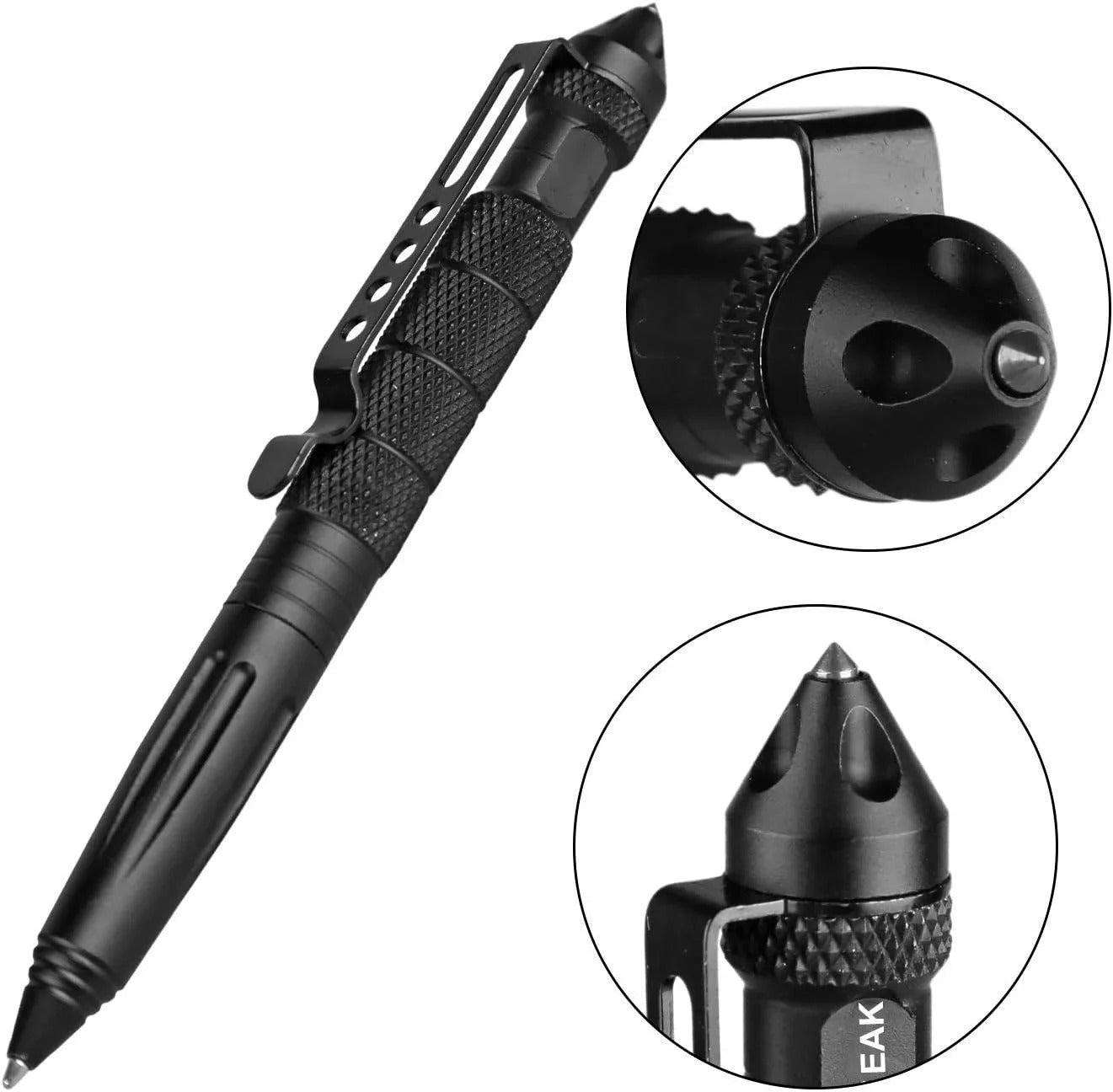 Tactical Self-Defense Pen – Glass Breaker & Writing Tool in Aviation-Grade Aluminum
