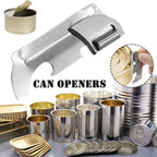 Multifunctional Military-Style Can Opener – Compact Survival Tool for Camping & Outdoors