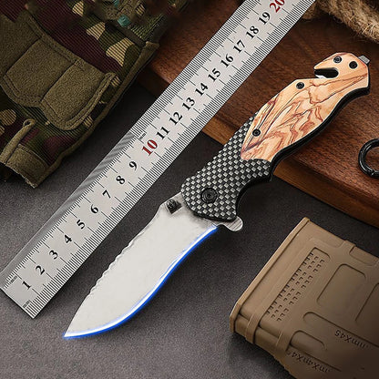 Multifunctional Folding Knife – EDC Pocket Knife for Everyday Utility
