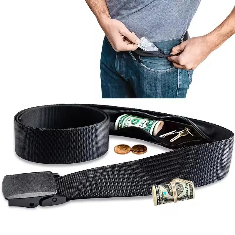 Discreet Anti-Theft Money Belt – Hidden Cash Storage for Travel & Everyday Use