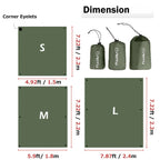 Waterproof Camping Tarp – 420D Oxford Cloth Rain Fly & Ground Mat