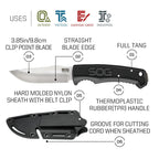 SOG FK1001-CP Field Knife – Rugged Fixed Blade for Survival & Bushcraft