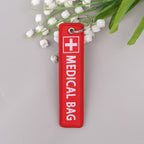 Medical Bag Embroidered Keychain – Tactical First Aid Identifier