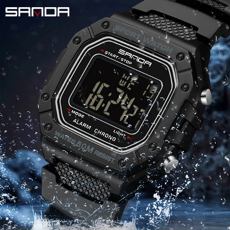 SANDA 2156 Tactical Digital Watch – Built for the Field. Ready for Anything.