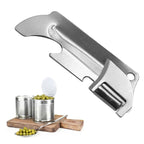 Multifunctional Military-Style Can Opener – Compact Survival Tool for Camping & Outdoors