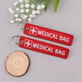 Medical Bag Embroidered Keychain – Tactical First Aid Identifier