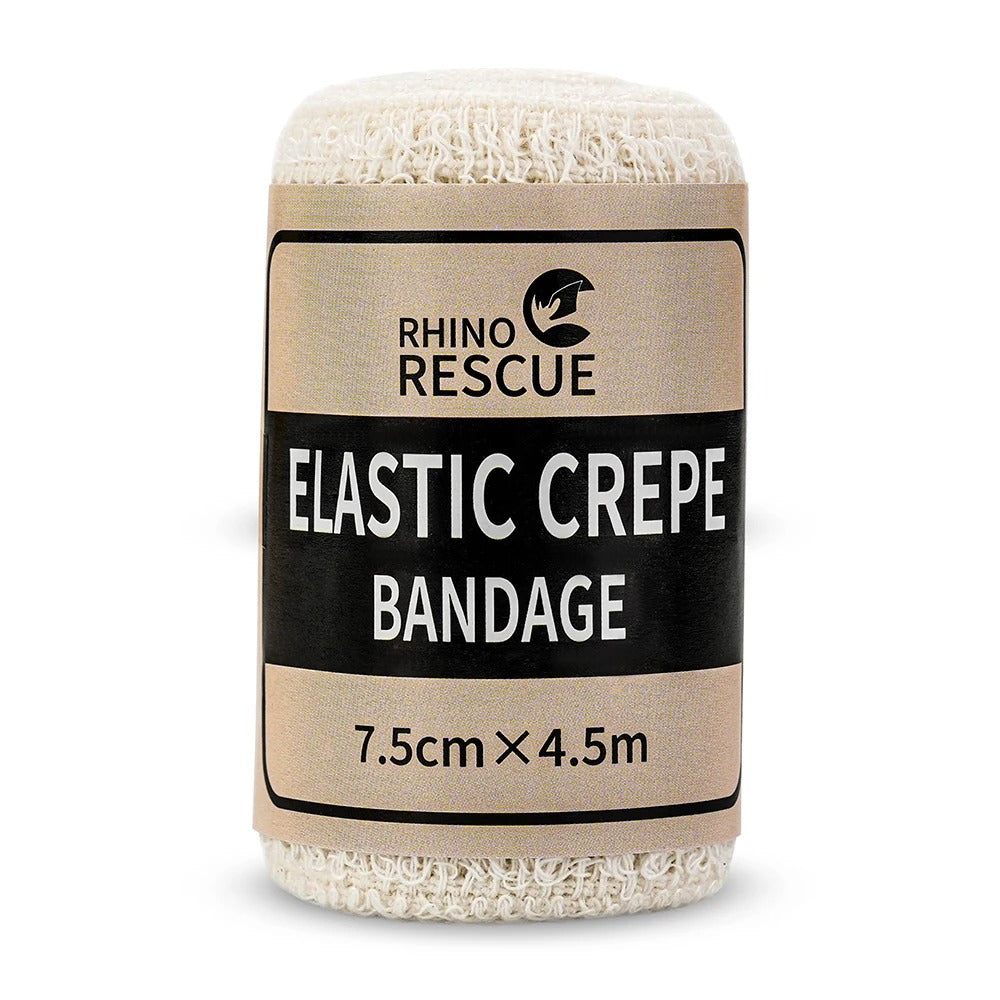 Rhino Elastic Crepe Bandage – First Aid & Emergency Compression Wrap