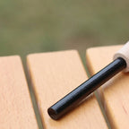 Magnesium Fire Starter with Wood Handle – Ferro Rod for Bushcraft, Survival & Outdoor Use