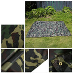 Camouflage Ultralight Camping Tarp – Waterproof Sun & Rain Shelter