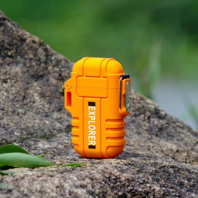 Waterproof Outdoor Gas Lighter – Windproof Survival Tool
