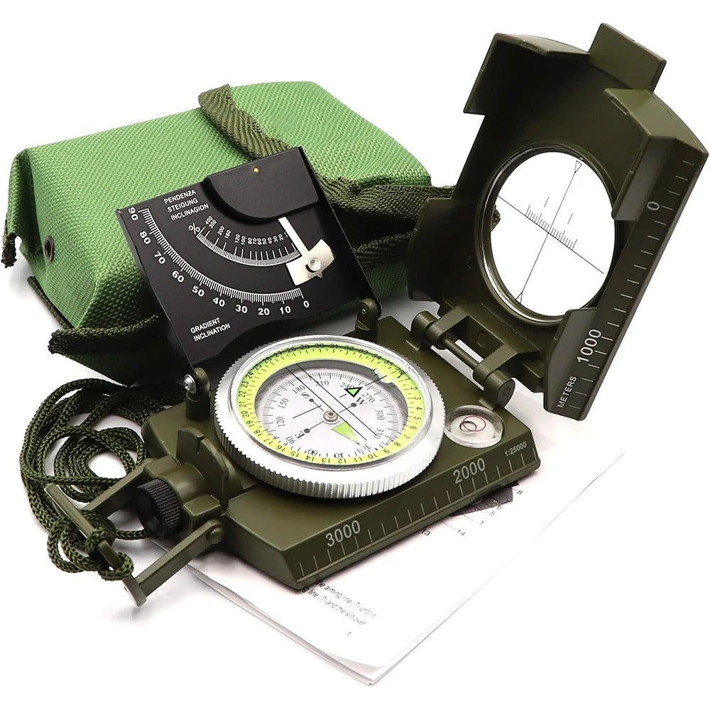 Military-Grade Tactical Compass – Precision Navigation Built for the Wild