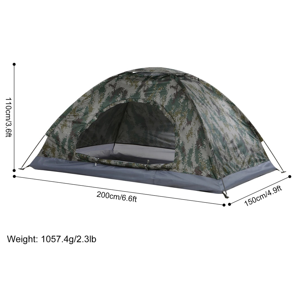 Tomshoo Ultralight Trekking Tent – Compact Shelter for 1–2 People