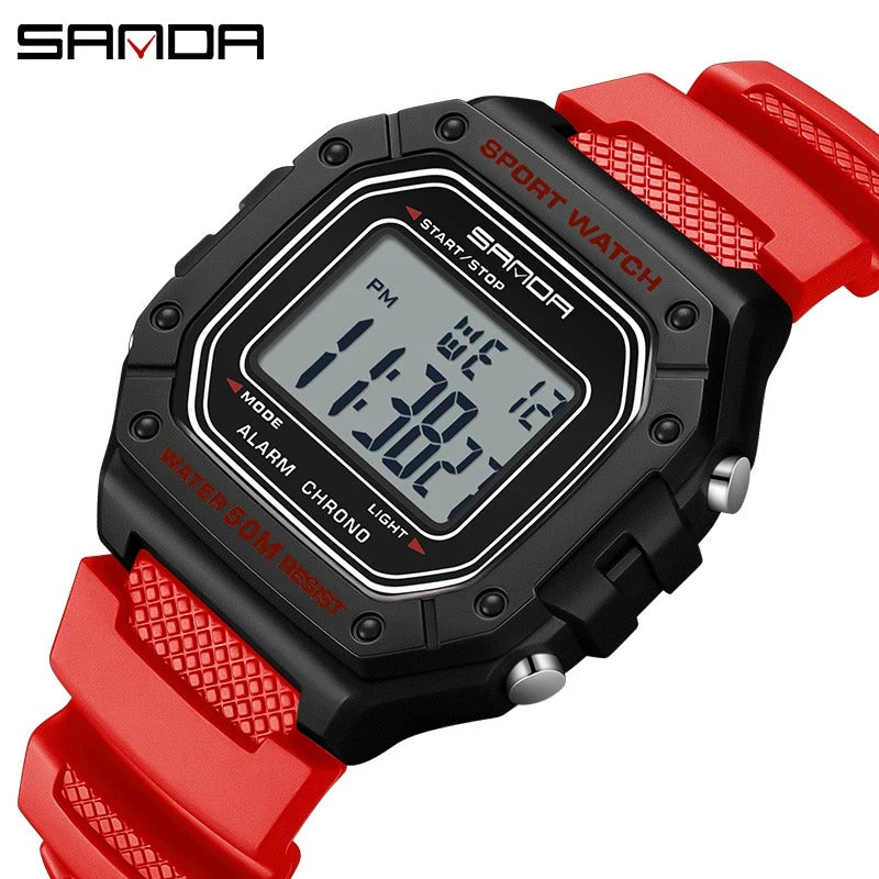 SANDA 2156 Tactical Digital Watch – Built for the Field. Ready for Anything.